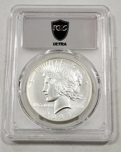 Photo of a 2024-P Peace Dollar (2021-Present) from an eBay listing that sold on Jul 19, 2026