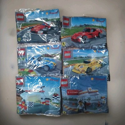 Lego Shell V-Power Set 6+ 40190-40195 EOL14