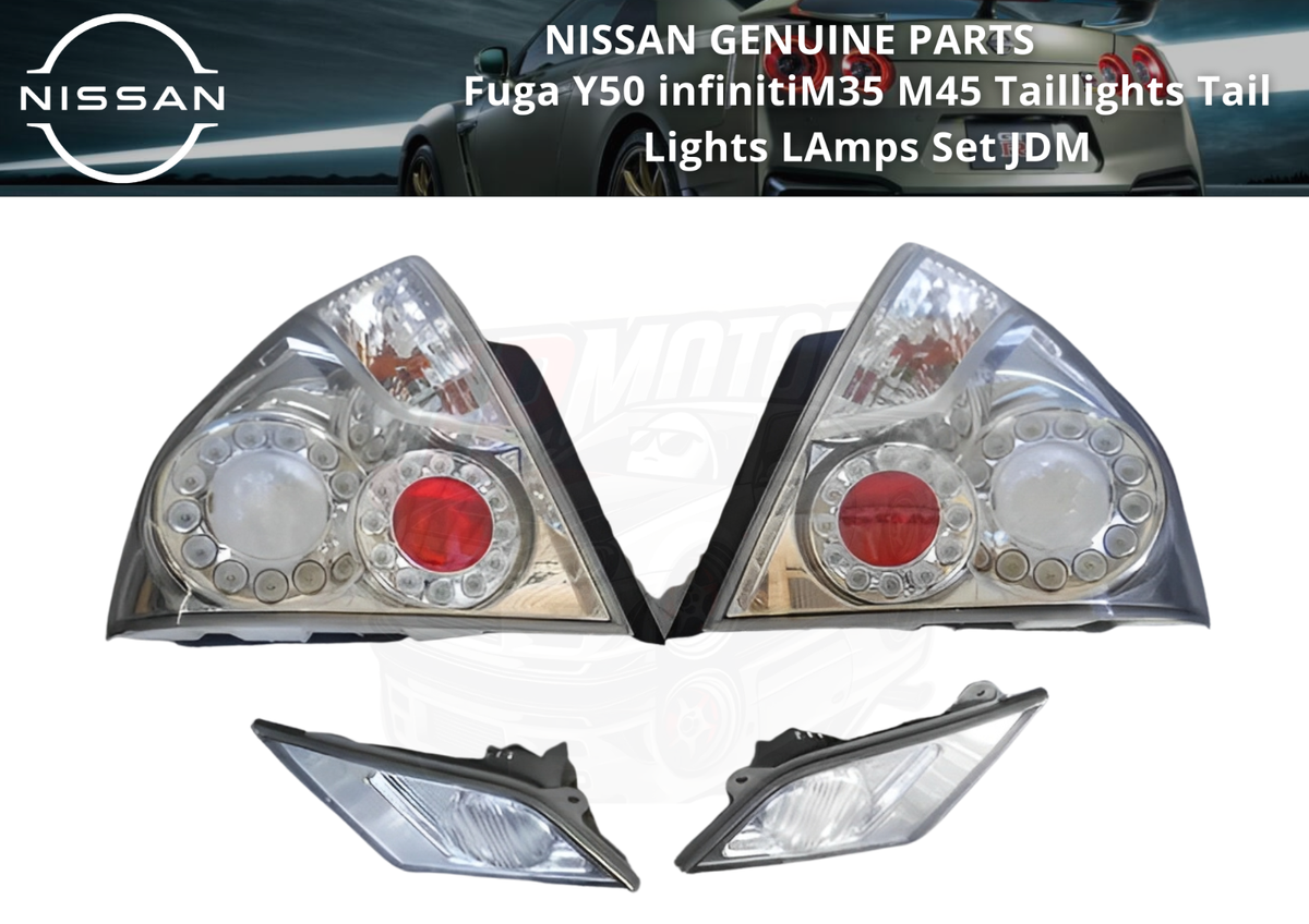 Nissan Genuine Fuga Y50 Infiniti M35 M45 Taillights Tail Nissan Genuine Fuga Y50 Infiniti M35 M45 Taillights Tail