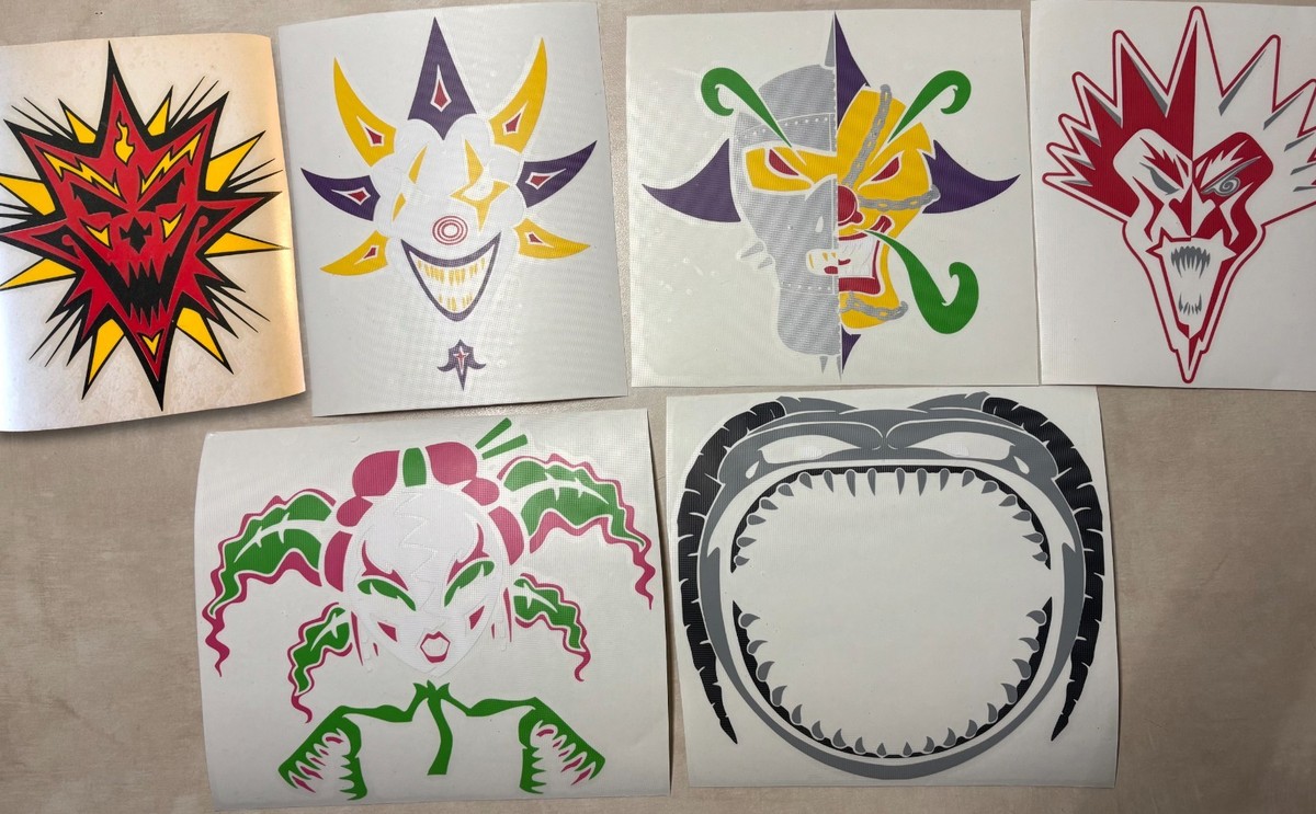 Insane Clown Posse Second Deck Jokers cards set 6” tall vinyl