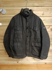 Barbour x Land Rover 'Birkley' Black Waxed Field Jacket – XL - Limited Edition