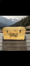 Extremely Rare!!!  Samuel Adams Wood Cooler