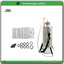 12L Stainless Steel Sprayer Hand Pump Sprayer Lawn And Garden Cleaning 3 Gallon