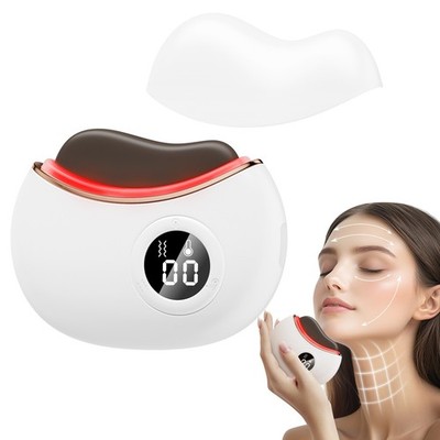 Elektrisches Gua Sha-Massagegerät EMS-Mikrostrom-Gesichtsmassage-Schabebrett