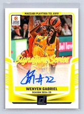 Wenyen Gabriel 2024-25 Donruss EuroLeague #SS-WEN Signature Series Auto