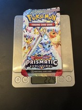 Prismatic Evolutions Single Booster Pack 22.4g 🔥HEAVY🔥 SEALED NEW