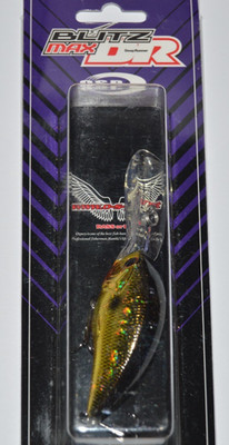 osp osprey blitz max dr  2.4'' deep diving crankbait floating black gold ph-04