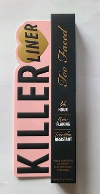 Too Faced KILLER BLACK Killer Liner 36 Hour Waterproof Gel Eyeliner