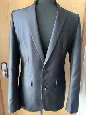 BHS FLIPBACK anthrazit 2-teiliger Jungen Anzug 13/14 Jahre 160/168 cm