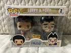Funko POP! Animation One Piece Luffy & Foxy 2-pack Hot Topic IN HAND FREE SHIP!