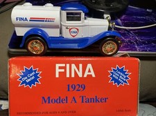 Spec Cast Liberty Classics Fina 1929 Model A Tanker Coin Bank 1:25 NIB