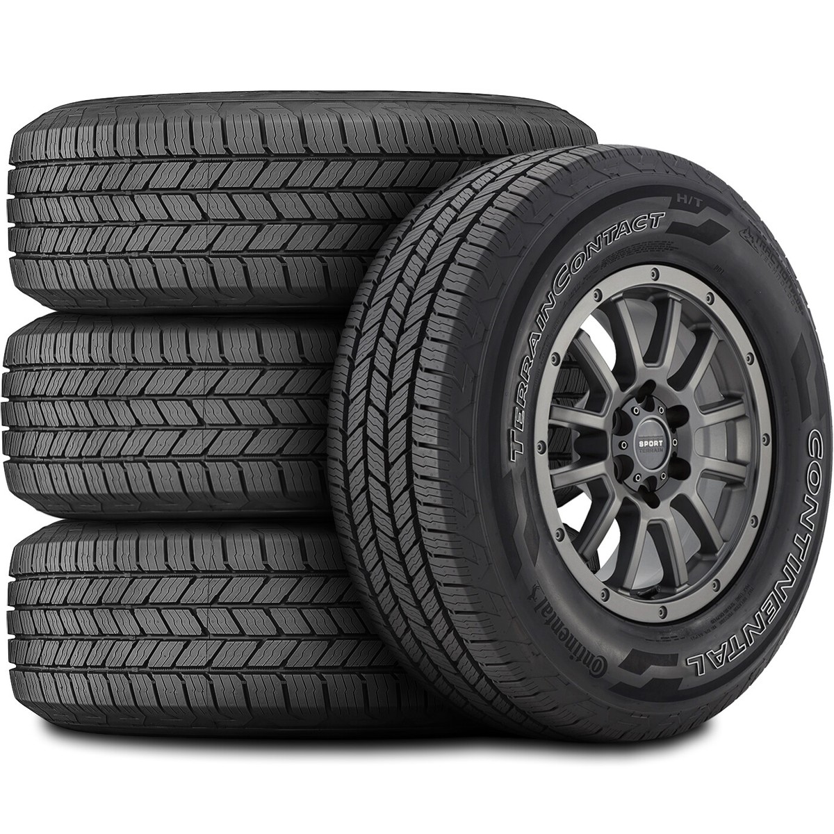 1 Continental TerrainContact A/T LT265/60R20/10 10-Ply 121S
