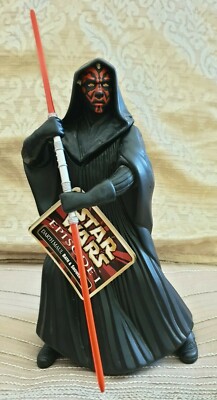 Ray Park signierte Star Wars Darth Maul Figur (The Phantom Menace)
