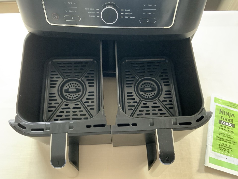 Ninja Foodi Max Dual Zone 9.5 L Air Fryer Heißluftfriteuse eBay