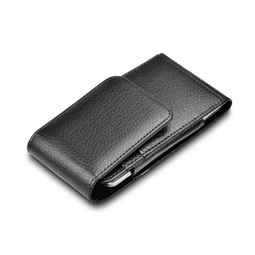 Cell Phone Holster Pouch Leather Wallet Carrying Case with Belt Loop Card Holder - Picture 8 of 23