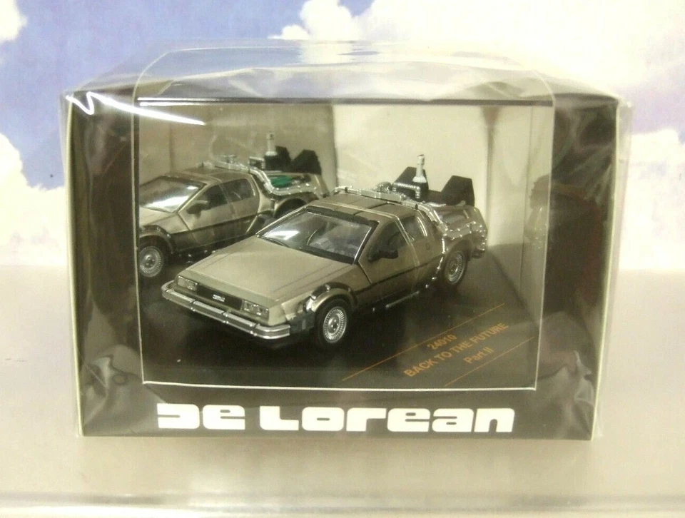 VITESSE 1/43 DOC BROWN'S DMC DELOREAN TIME MACHINE BACK TO THE FUTURE PART II 2 - Image 3 of 4