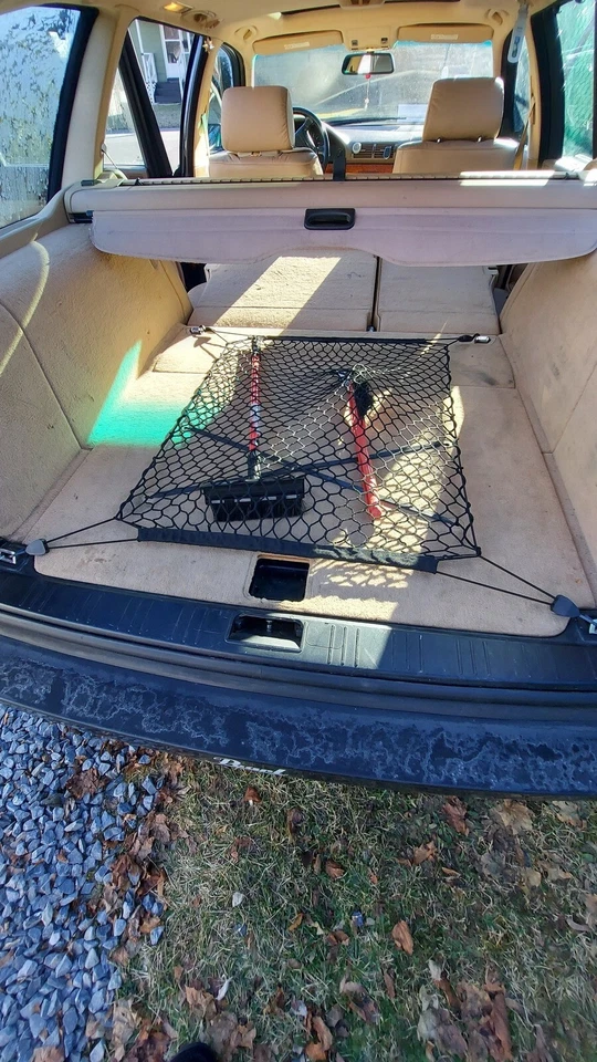 Red de carga estilo piso para BMW 323i 325i 325xi 328d 328i 328xi 330i 2000-2024 nueva Foto 3 de 4