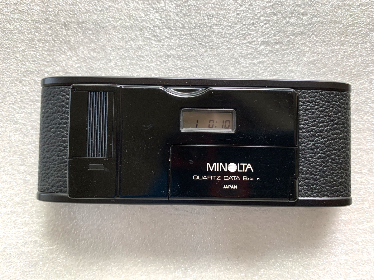 Minolta Quartz Data Back G For Minolta Film Camera-Tested | eBay