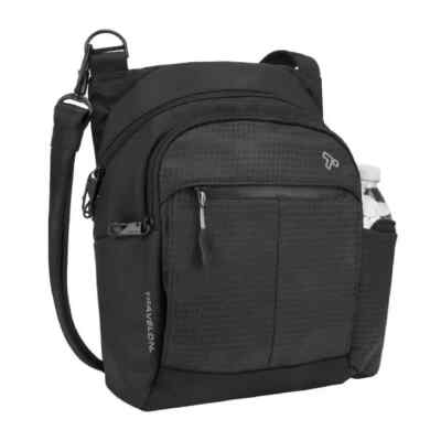 Brand New Travelon Shoulder Bag Theft-Proof RFID Active Tour Bag Stainless Steel