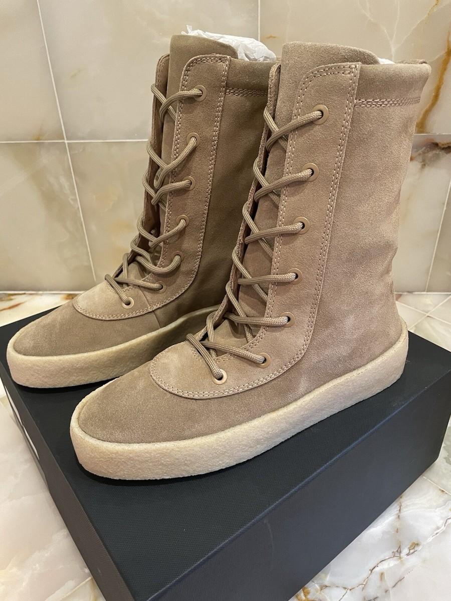 Yeezy Season 4 Suede Crepe Boots Taupe ** | eBay display picture 2