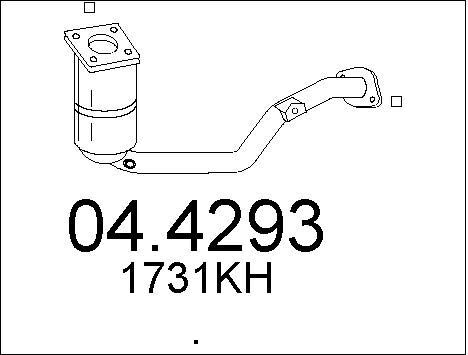 Catalyseur Citroën C3 1.4 essence pour valider le contrôle technique sans pollution excessive