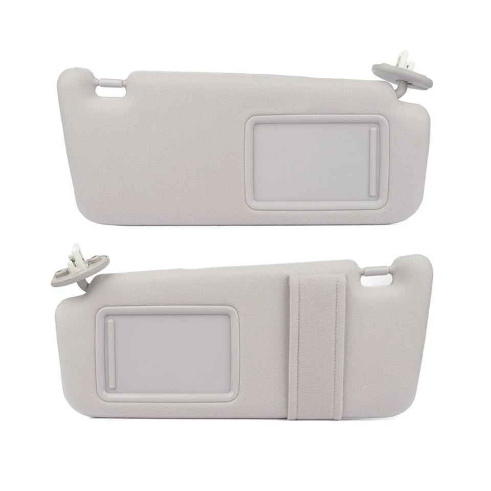 For Toyota Venza 2009-2012 Gray Sun Visor Pair Left & Right W/ Sunroof Foto 3 de 4