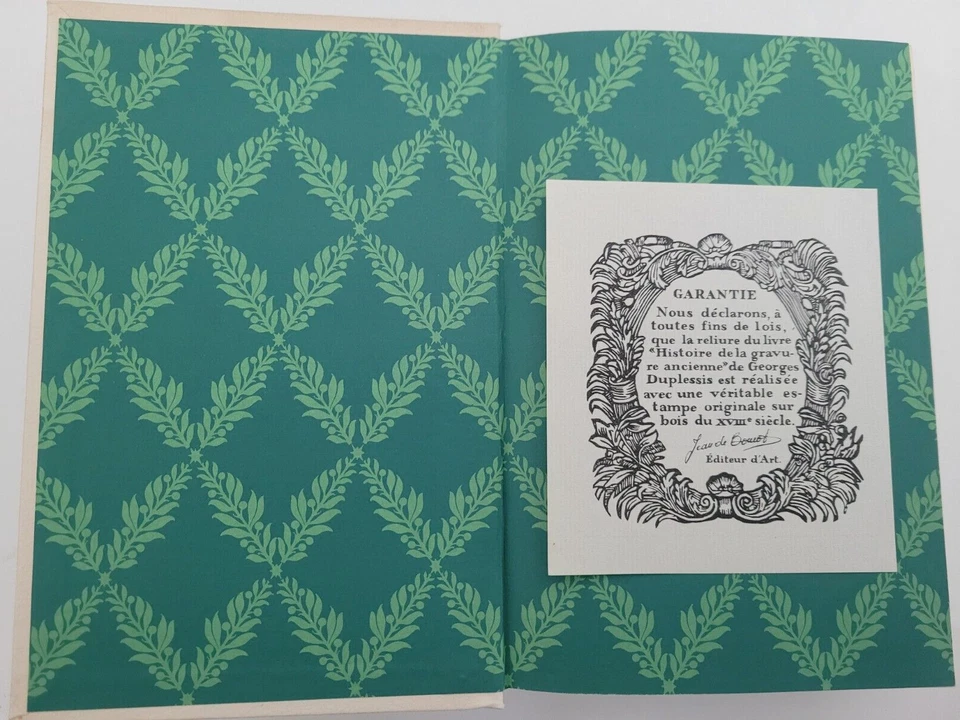 livres de collection - éditeur jean de Bonnot - histoire de la gravure ancienne - Photo 4/4