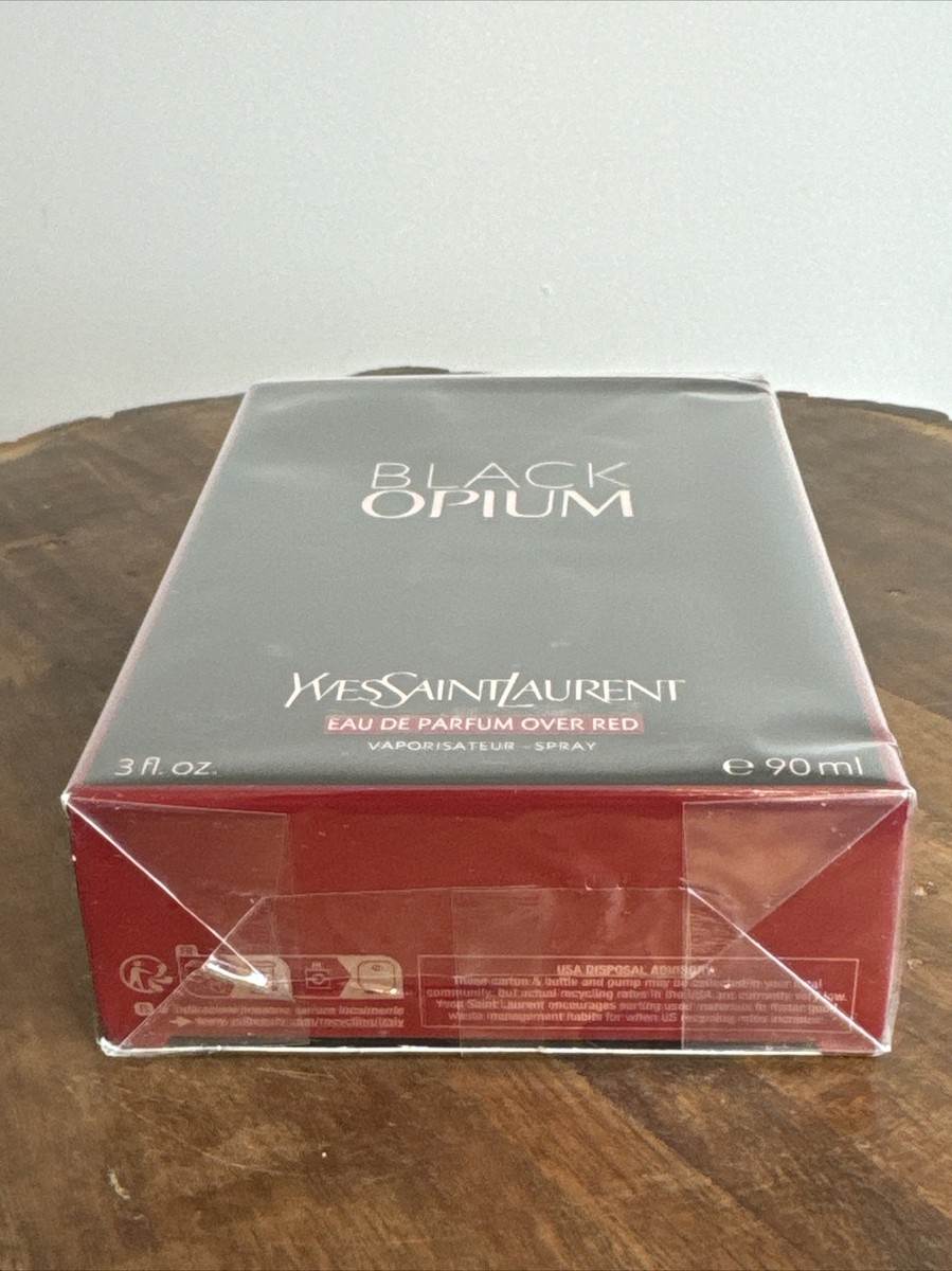 2024) Yves Saint Laurent BLACK OPIUM Eau de Parfum OVER RED