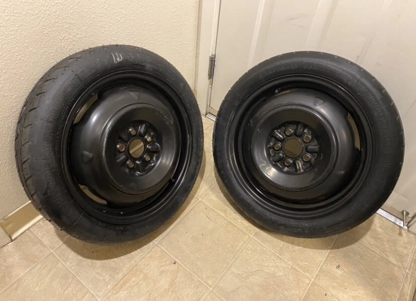 2003-2025 TOYOTA COROLLA SPARE TIRE WHEEL DONUT T125/70/R16 Prius Celica Etc - Image 2 of 4