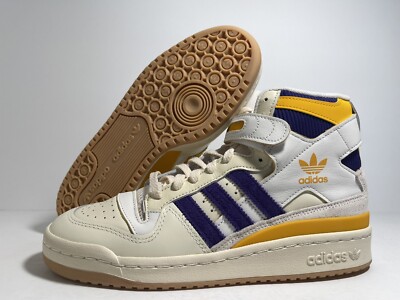 New Adidas Forum 84 High Lakers GX9054 Men's Size 8 US High Top