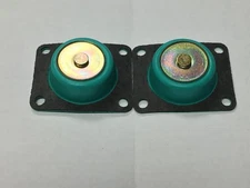 2 PACK HOLLEY CARBURETOR 50CC ACCELERATOR PUMP DIAPHRAGM GFLT RUBBER ALCOHOL