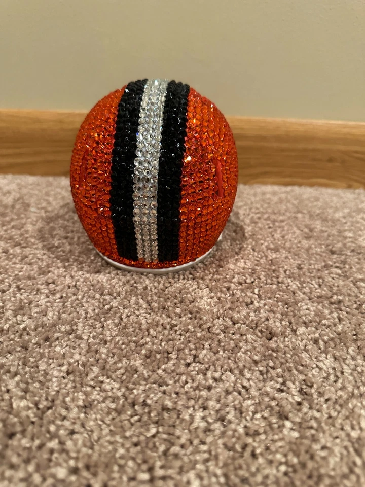 Nuevo Cleveland Browns Cristal NFL Mini Casco Ridell Nuevo Foto 3 de 4