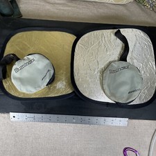 Westcott Illuminator Set Of 2 12  Gold Sunlight Silver Vintage 