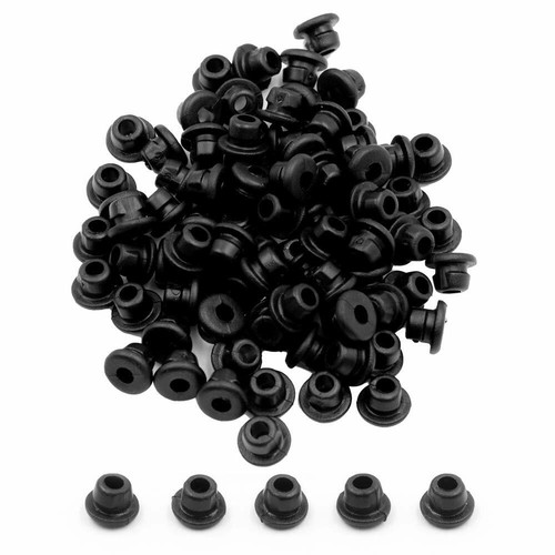 Black Tattoo Needle Rubber Grommets Nipple Small Amounts eBay
