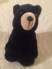 Dakin Black Bear Cub 9" 1992 Plush Stuffed