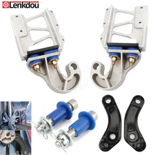 Hood Hinge Pivot Bushing Mount Bracket & Bolt Assembly Kit For Peterbilt 379 378