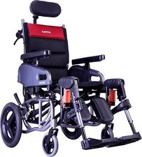 Karman VIP2 16" seat Tilt in Space Reclining Transport Wheelchair with...
