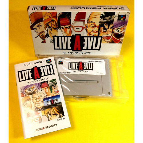 Live A Live Nintendo Super Famicom Cartridge Square Co., Ltd. | eBay