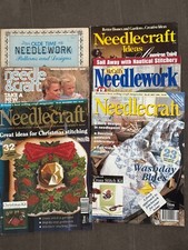 Lot of 6 Misc. NeedleCraft Magazines