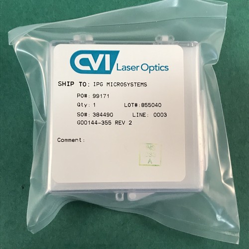 CVI LASER OPTICS High Power Tunable Laser SPHERICAL LENSE G00144-355 - Picture 3 of 10