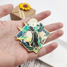 Hot Game Alhaitham Arataki Itto Raiden Shogun Enamel Pins Brooch Badges