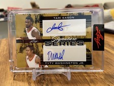 2023 Leaf Signature Series Tyty Washington Tari Eason Dual Rookie Auto #1/1 🔥