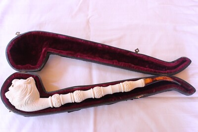 Pipe, pipe pipa real block meerschaum pipe XXL, A1 quality, without filter