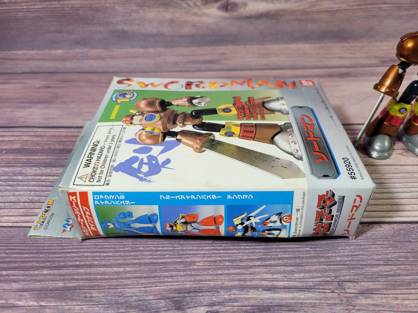 Bandai Capcom Mega Armor Series Rockman 8 Swordman Model Kit Toy Figure Świetne oferty