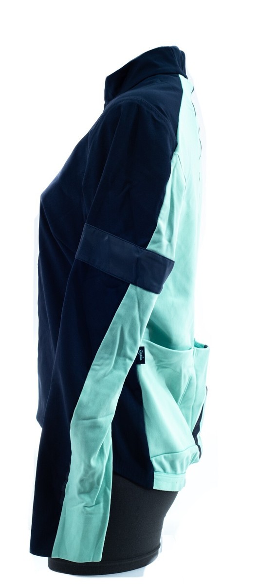 Rapha Souplesse Training Jacket Women LARGE Blue Road Bike Rapha Souplesse Training Jacket Women LARGE Blue Road Bike