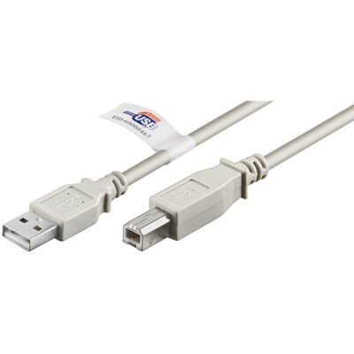 USB2.0-Drucker-Kabel USB-A-Stecker auf B-Stecker 5m