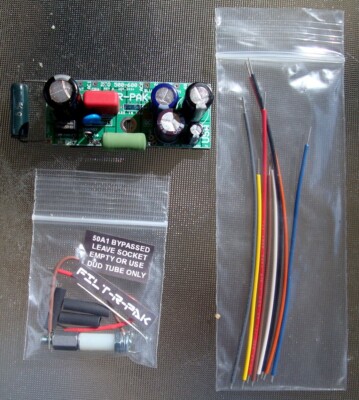 ZENITH TRANS-OCEANIC FILT-R-PAK 6+   NEW REV 5 BOARD BYPASSES 50A1 TUBE