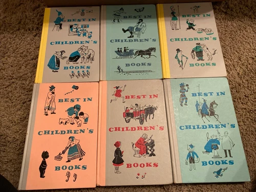 Vintage Best in Children's Books Lot of 6- 1960