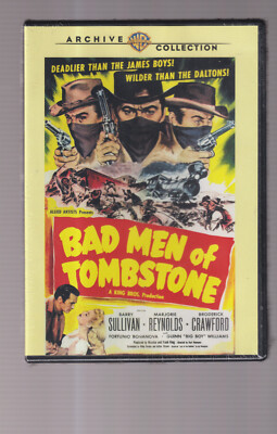 Bad Men of Tombstone (DVD, 1949) New, Sealed