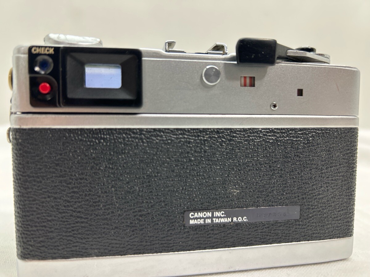 Canon Canonet QL17 G-III Rangefinder Black, w/40mm f/1.7
